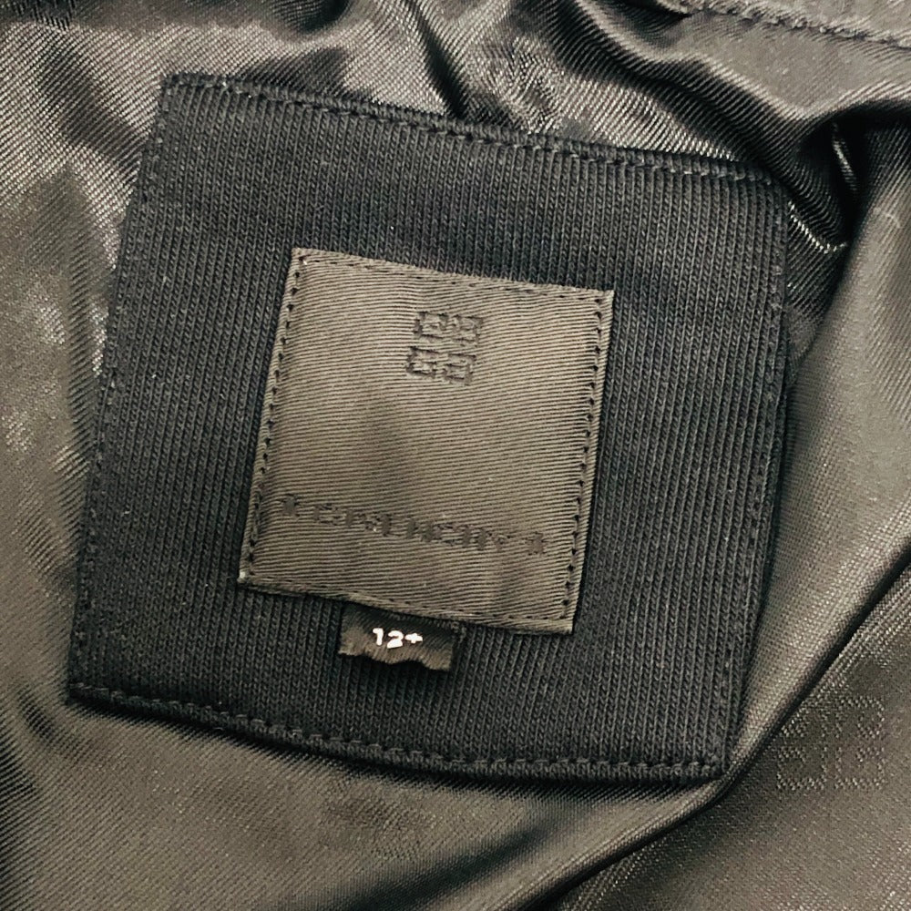 GIVENCHY H30106 マルチロゴ ジャケット ボーイ アパレル アウター ジャケット コットン レディース ブラック