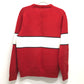 GIVENCHY BM9063401M Reverse Logo Crew Neck Pullover Knit Sweater for Men, Red