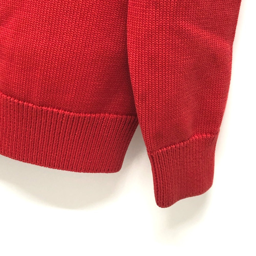 GIVENCHY BM9063401M Reverse Logo Crew Neck Pullover Knit Sweater for Men, Red