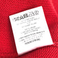 GIVENCHY BM9063401M Reverse Logo Crew Neck Pullover Knit Sweater for Men, Red