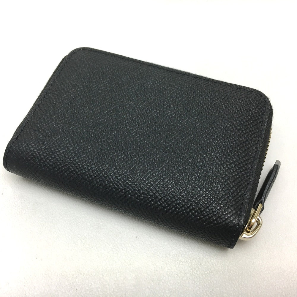 GIVENCHY Coin Purse Leather Women's Black
