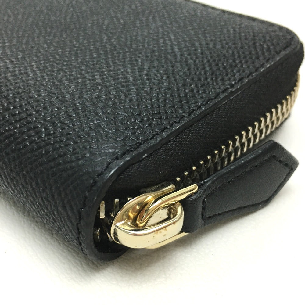GIVENCHY Coin Purse Leather Women's Black