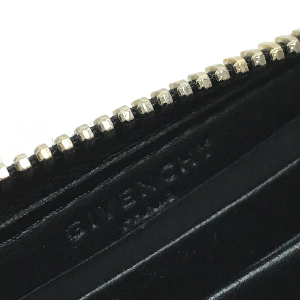 GIVENCHY Coin Purse Leather Women's Black