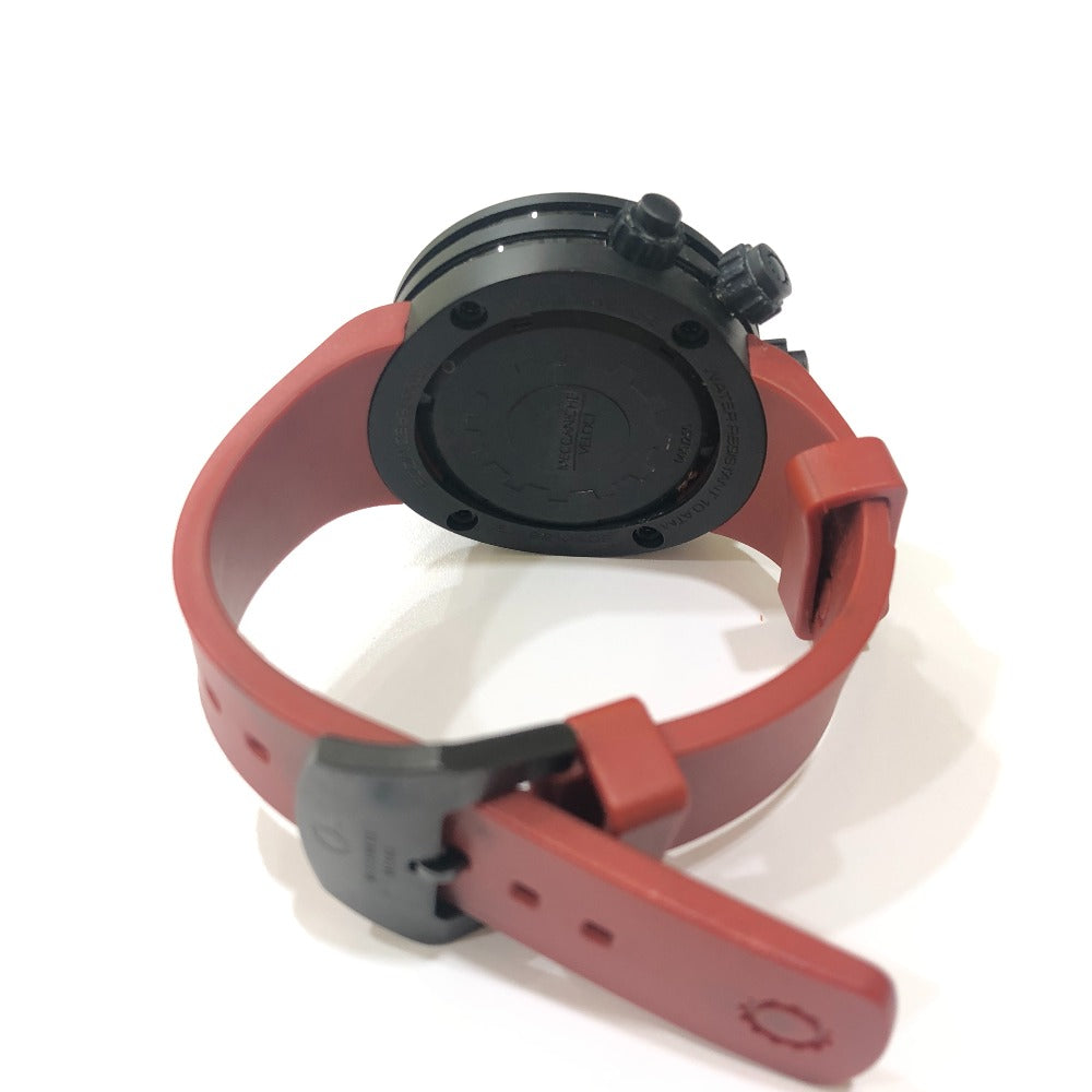 MECCANICHE VELOCI W123K140378017 エボリューション44 クアトロヴァルヴォレ 250本限定 腕時計 チタニウム メンズ レッド
