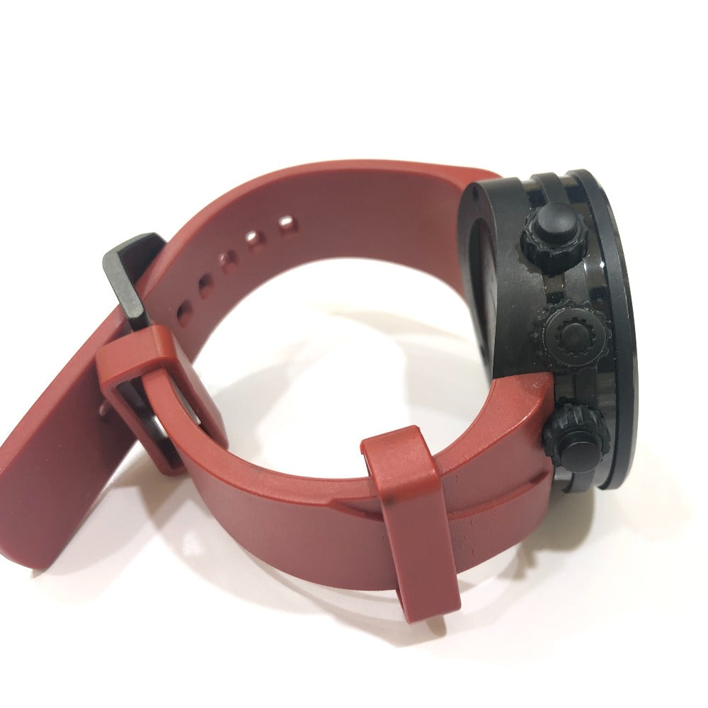 MECCANICHE VELOCI W123K140378017 エボリューション44 クアトロヴァルヴォレ 250本限定 腕時計 チタニウム メンズ レッド