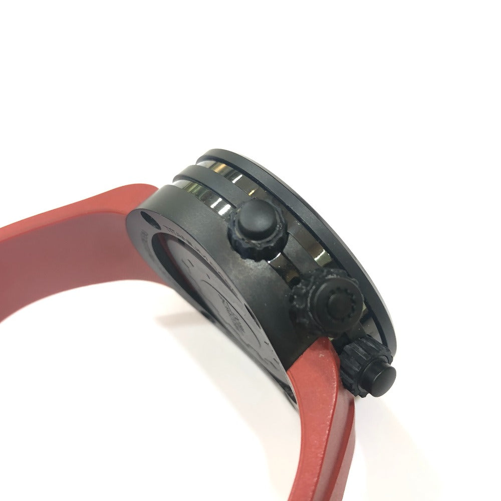 MECCANICHE VELOCI W123K140378017 エボリューション44 クアトロヴァルヴォレ 250本限定 腕時計 チタニウム メンズ レッド