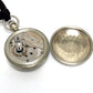 HAMPDEN WATCH CO. ハンプデン Dueber hampden 手巻き 時計 アンティーク スモールセコンド 懐中時計 SS メンズ シルバー