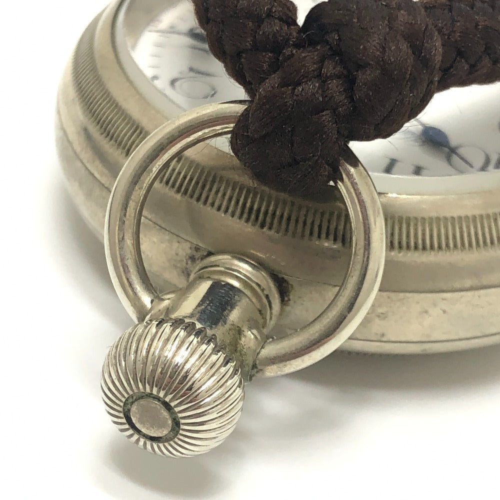 HAMPDEN WATCH CO. ハンプデン Dueber hampden 手巻き 時計 アンティーク スモールセコンド 懐中時計 SS メンズ シルバー