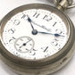 HAMPDEN WATCH CO. ハンプデン Dueber hampden 手巻き 時計 アンティーク スモールセコンド 懐中時計 SS メンズ シルバー