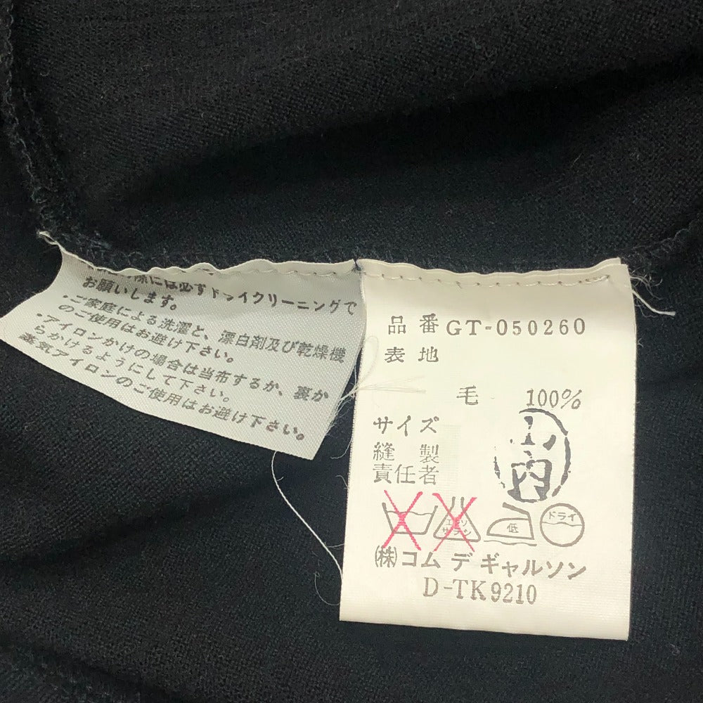 COMME des GARCONS Glove-docking top Apparel tops long sleeves knit wool Black Used