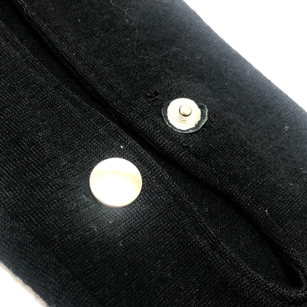 COMME des GARCONS Glove-docking top Apparel tops long sleeves knit wool Black Used