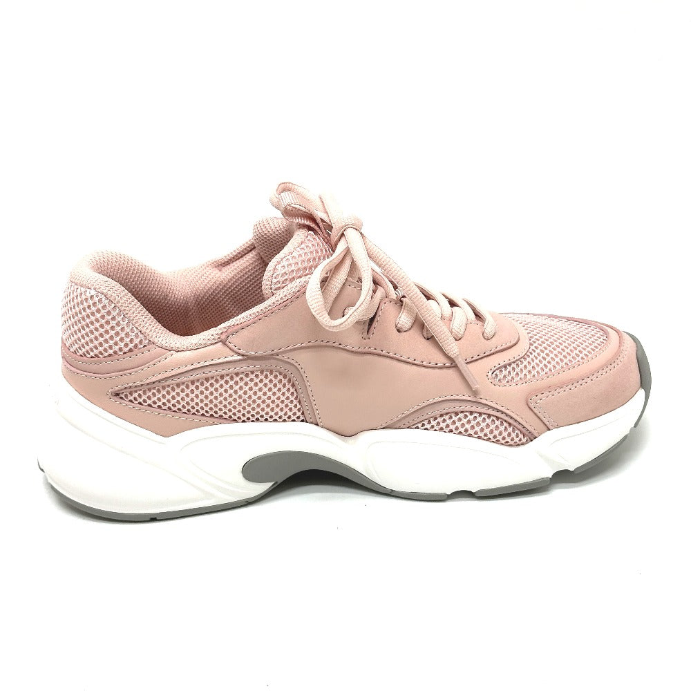 Sergio Rossi B10800-MFL270 ビジュー ローカット スニーカー キャンバス レディース ピンク - brandshop-reference