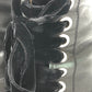 Sergio Rossi Velvet Ribbon Lace-up Leather Boots Shoes Short Boots Leather Women's Black