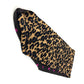 LOUIS VUITTON レオパード ロゴ スヌード 豹柄 ヒョウ マフラー シルク レディース ブラウン - brandshop-reference
