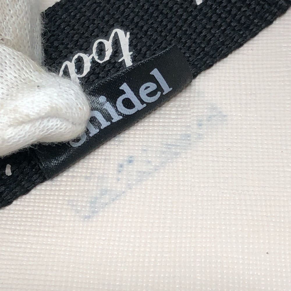 snidel logo, logo tape, bag, leather-look, mini tote, tote bag, canvas, women's, white
