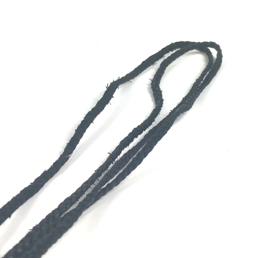 CHROME HEARTS ブレード 革紐 アクセサリー ネックレス レザー メンズ ブラック - brandshop-reference