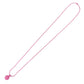 CHROME HEARTS Crossball Logo Chain Necklace Necklace rubber pink Used