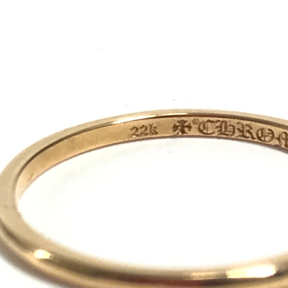 CHROME HEARTS Gold K18 18K PG Bubblegum Wedding Accessories Jewelry Ring K22 Men's Pink Gold