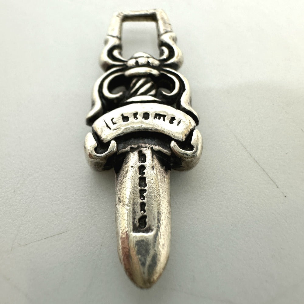 CHROME HEARTS 5DAGGER ZIP1 5ダガーチャーム 小 チャーム SV925 メンズ シルバー