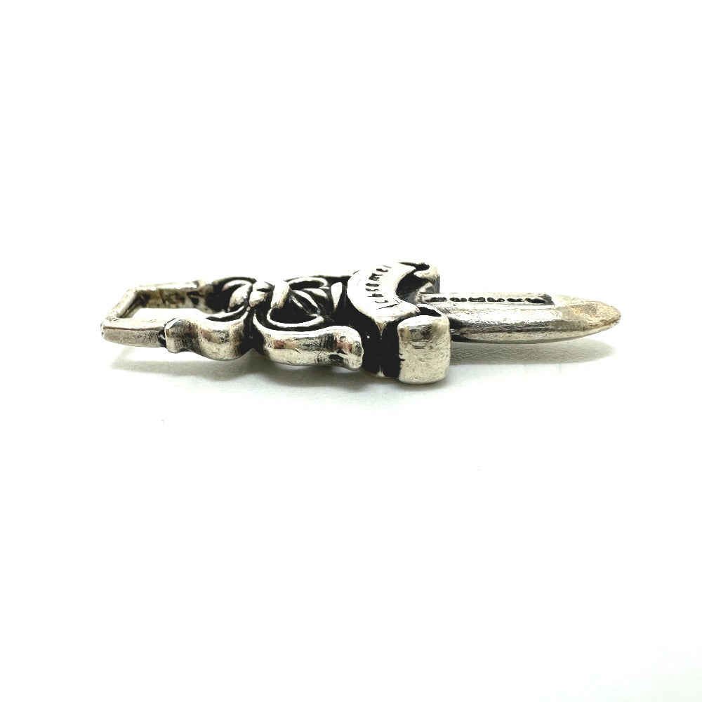 CHROME HEARTS 5DAGGER ZIP1 5ダガーチャーム 小 チャーム SV925 メンズ シルバー