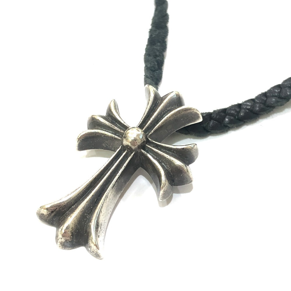CHROME HEARTS スモールCHクロス SML CH CROSS チョーカー ネックレス SV925 メンズ シルバー