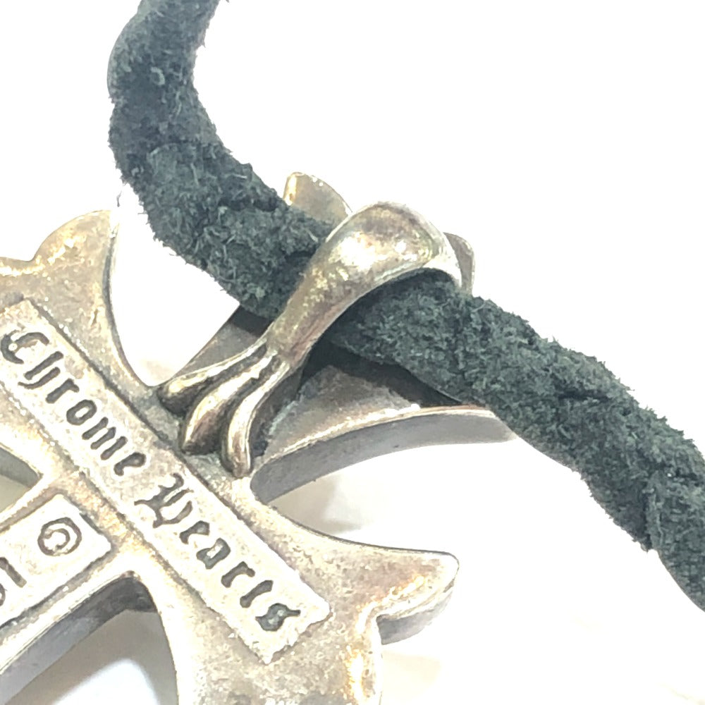 CHROME HEARTS スモールCHクロス SML CH CROSS チョーカー ネックレス SV925 メンズ シルバー