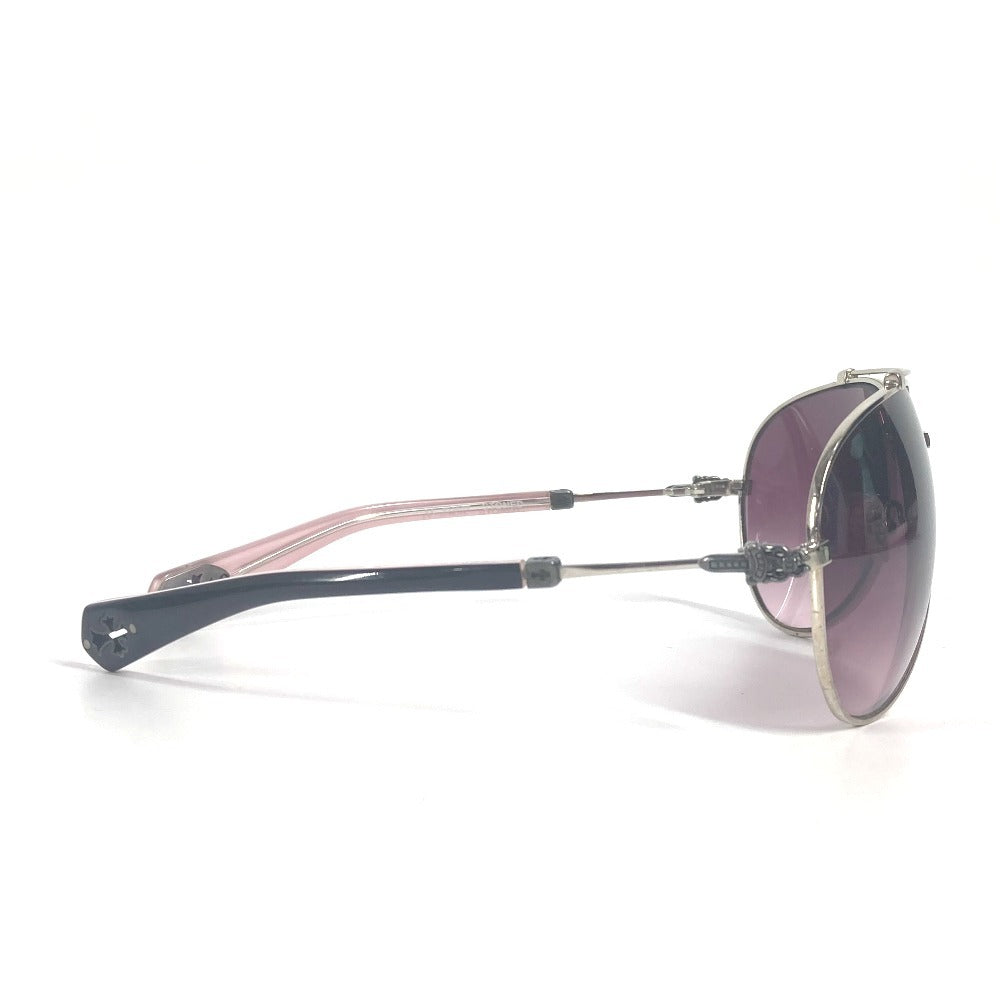 CHROME HEARTS STONED サイドダガー めがね メガネ アイウェア 眼鏡 サングラス メタル ユニセックス ゴールド - brandshop-reference