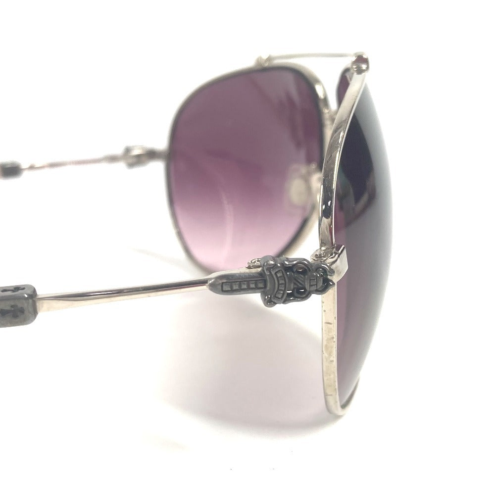 CHROME HEARTS STONED サイドダガー めがね メガネ アイウェア 眼鏡 サングラス メタル ユニセックス ゴールド - brandshop-reference