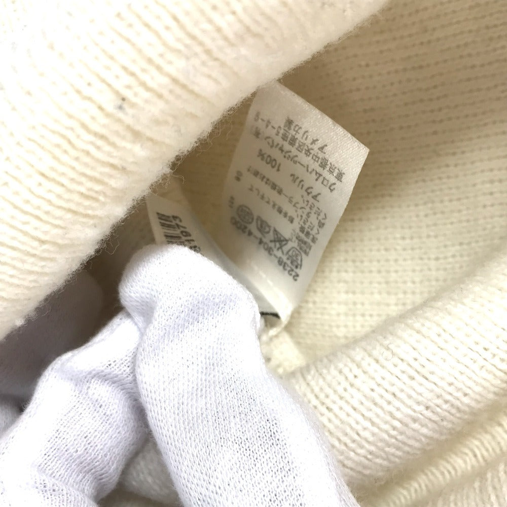 CHROME HEARTS ロゴ ビーニー 帽子 ニット帽 ニットキャップ ニット帽 アクリル ユニセックス ホワイト - brandshop-reference