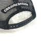 CHROME HEARTS ロゴ 縦ロゴ 帽子 キャップ帽 ベースボール メッシュ キャップ ポリエステル ユニセックス ブラック - brandshop-reference