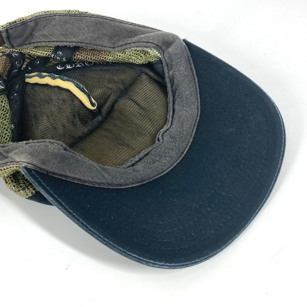 CHROME HEARTS ロゴ 迷彩 カモフラ メッシュ 帽子 キャップ帽 ベースボール キャップ コットン メンズ グリーン - brandshop-reference