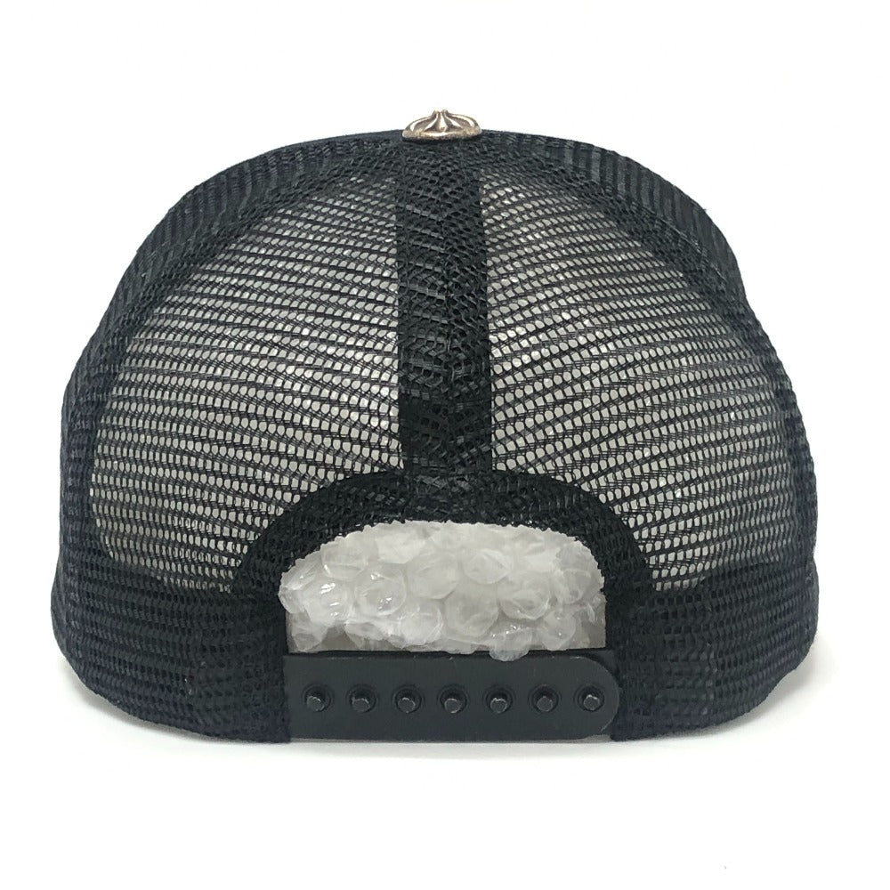 Chrome Hearts MattyBoy Heart Tracker Cap, Men's Canvas, Black