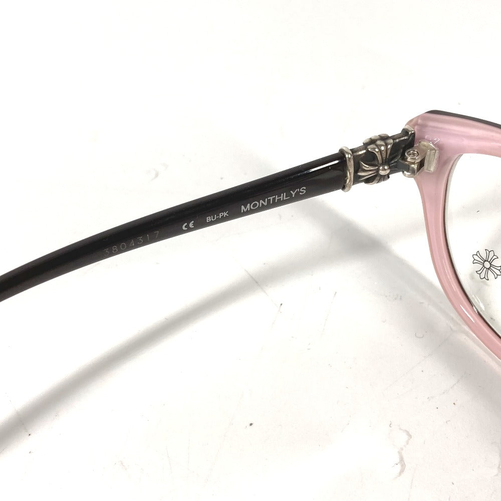 CHROME HEARTS MONTHLY’S メガネ めがね アイウェア 眼鏡 プラスチック製 レディース - brandshop-reference