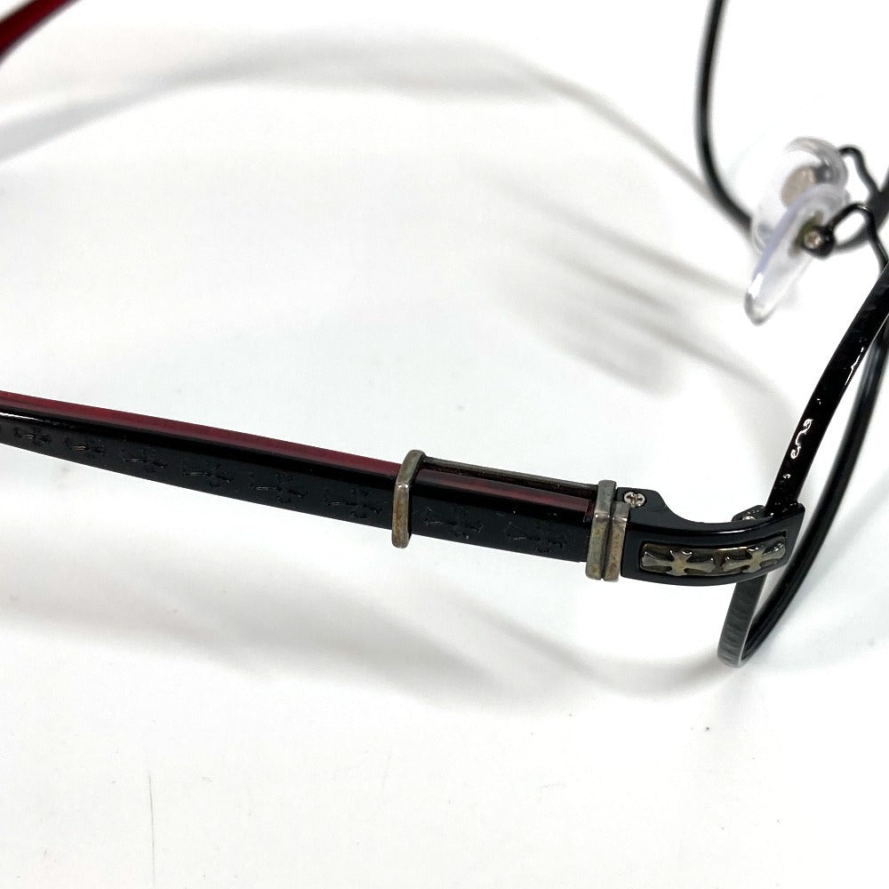 CHROME HEARTS THE BEAST1 メガネ めがね アイウェア 眼鏡 プラスチック ユニセックス ブラック - brandshop-reference