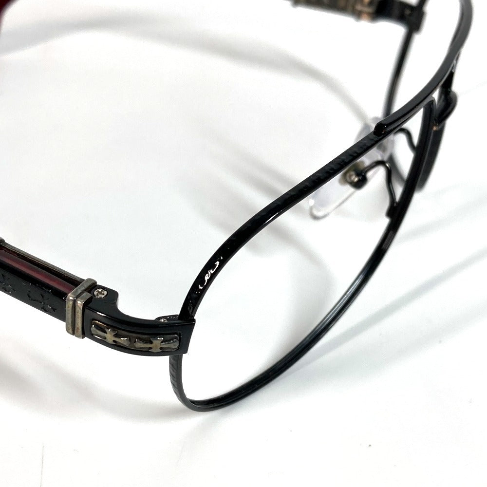 CHROME HEARTS THE BEAST1 メガネ めがね アイウェア 眼鏡 プラスチック ユニセックス ブラック - brandshop-reference