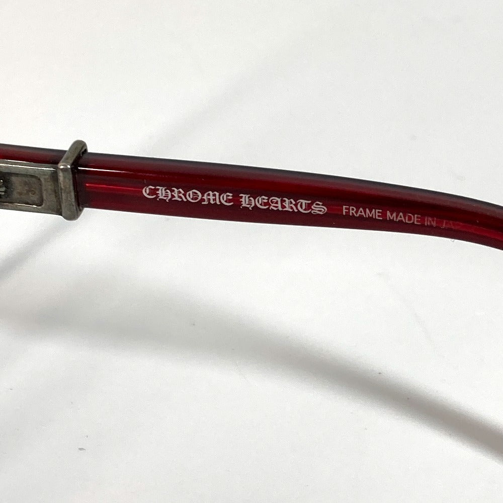 CHROME HEARTS THE BEAST1 メガネ めがね アイウェア 眼鏡 プラスチック ユニセックス ブラック - brandshop-reference