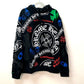 CHROME HEARTS ステンシル トップス STENCIL HOODIE クロス プラス ロゴ スウェット プルオーバー パーカー コットン メンズ - brandshop-reference