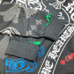 CHROME HEARTS ステンシル トップス STENCIL HOODIE クロス プラス ロゴ スウェット プルオーバー パーカー コットン メンズ - brandshop-reference