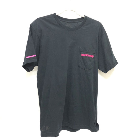 CHROME HEARTS H T-SHRT 1 バックロゴプリント 半袖 Tシャツ 半袖Ｔシャツ コットン メンズ