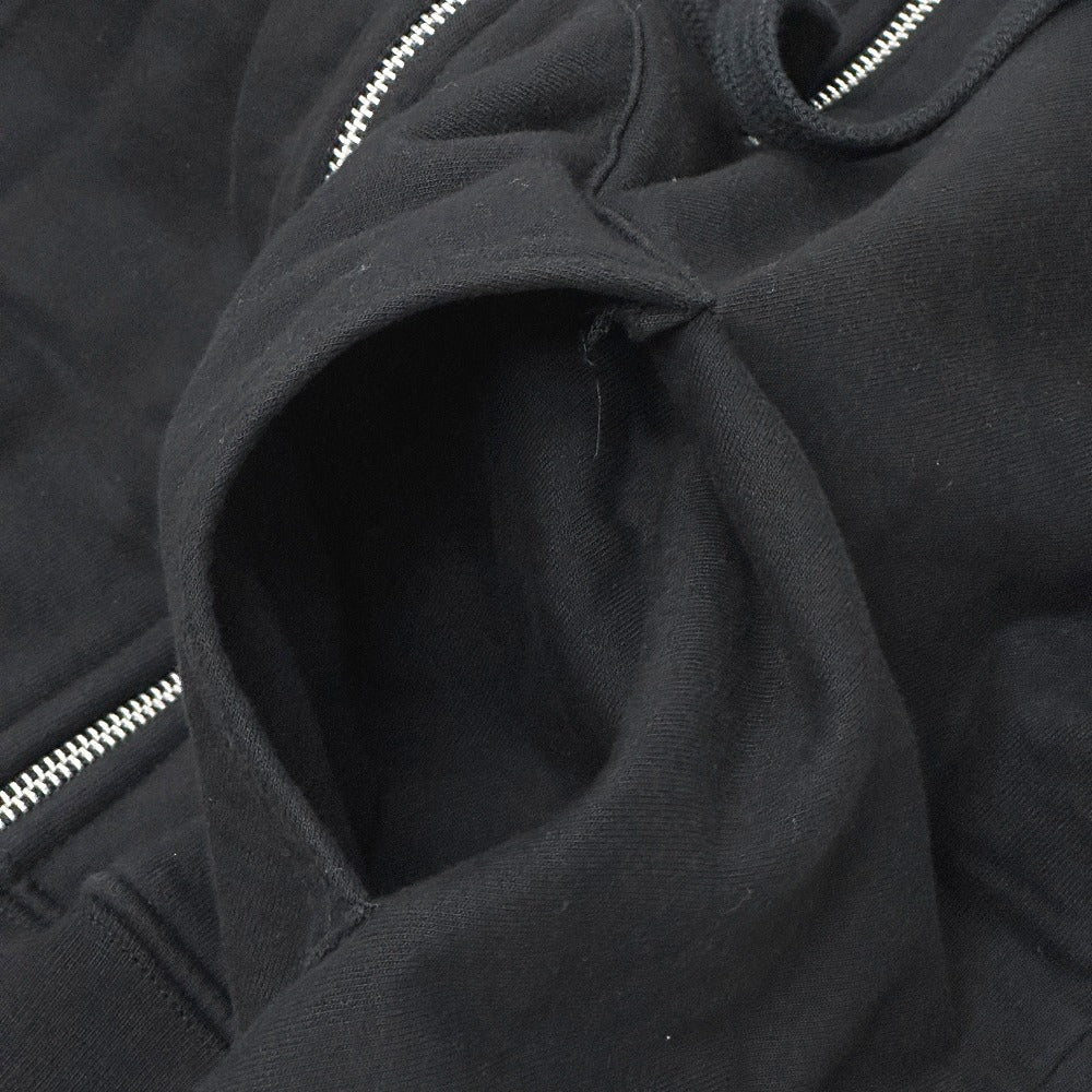 CHROME HEARTS セメタリークロス スクロールラベル ダガージップ アパレル パーカー コットン メンズ ブラック - brandshop-reference