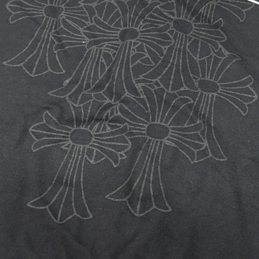 CHROME HEARTS セメタリークロス スクロールラベル ダガージップ アパレル パーカー コットン メンズ ブラック - brandshop-reference