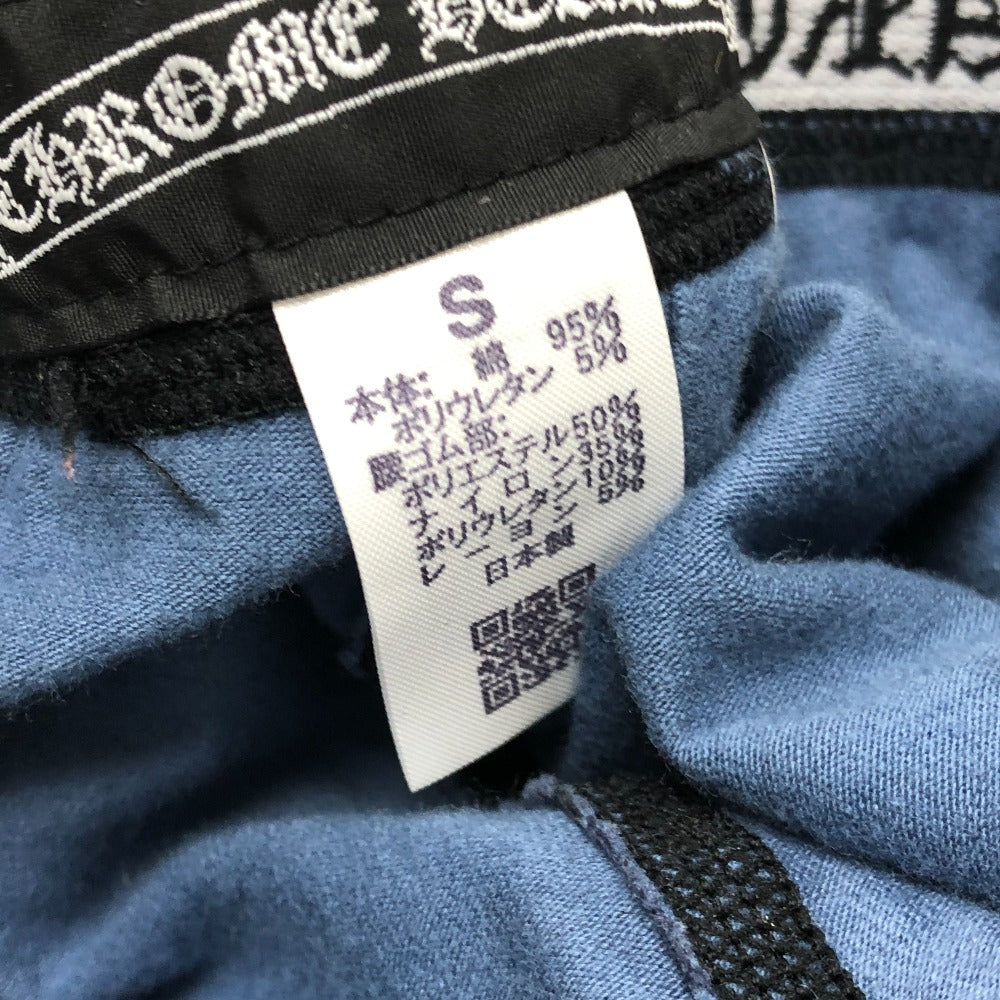 CHROME HEARTS CH Scroll Splint Leggings Medias Camuflaje Patrón Medias Ropa Ropa Interior Pantalones Pantalones Algodón Hombre Azul