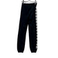 CHROME HEARTS Triple Cross Print Jogger pants Sweats Apparel Pants cotton Black Used