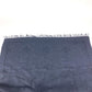 CHROME HEARTS CH Plus Large Fringed Cashmere Stole/Scarf, Unisex, Navy