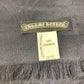 CHROME HEARTS CH Plus Large Fringed Cashmere Stole/Scarf, Unisex, Navy
