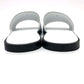 CHROME HEARTS Cross patch flat sandals shoes Sandals Leather White Used