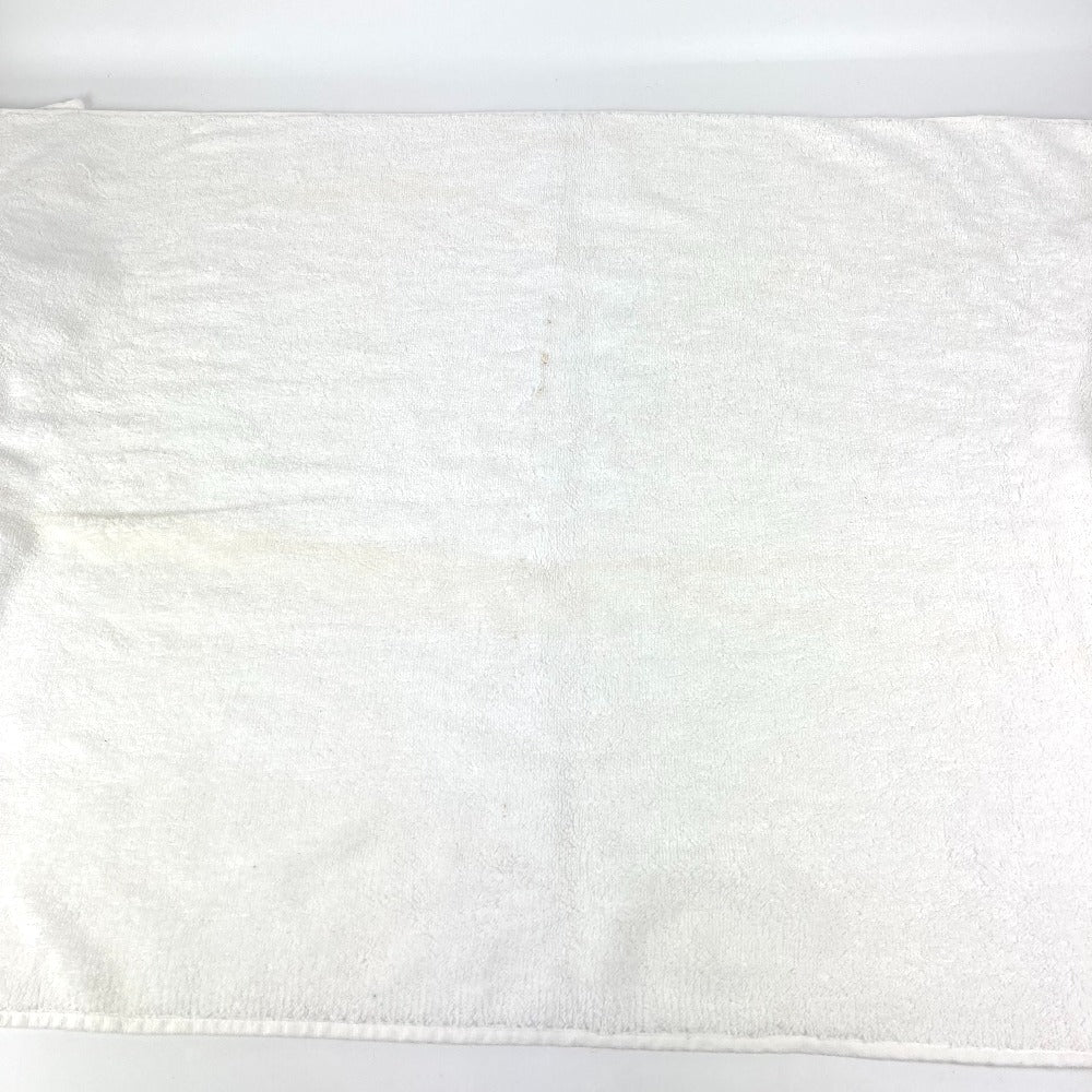 CHROME HEARTS ロゴ ビーチタオル バスタオル インテリア ひざかけ ブランケット タオル コットン ユニセックス ホワイト - brandshop-reference