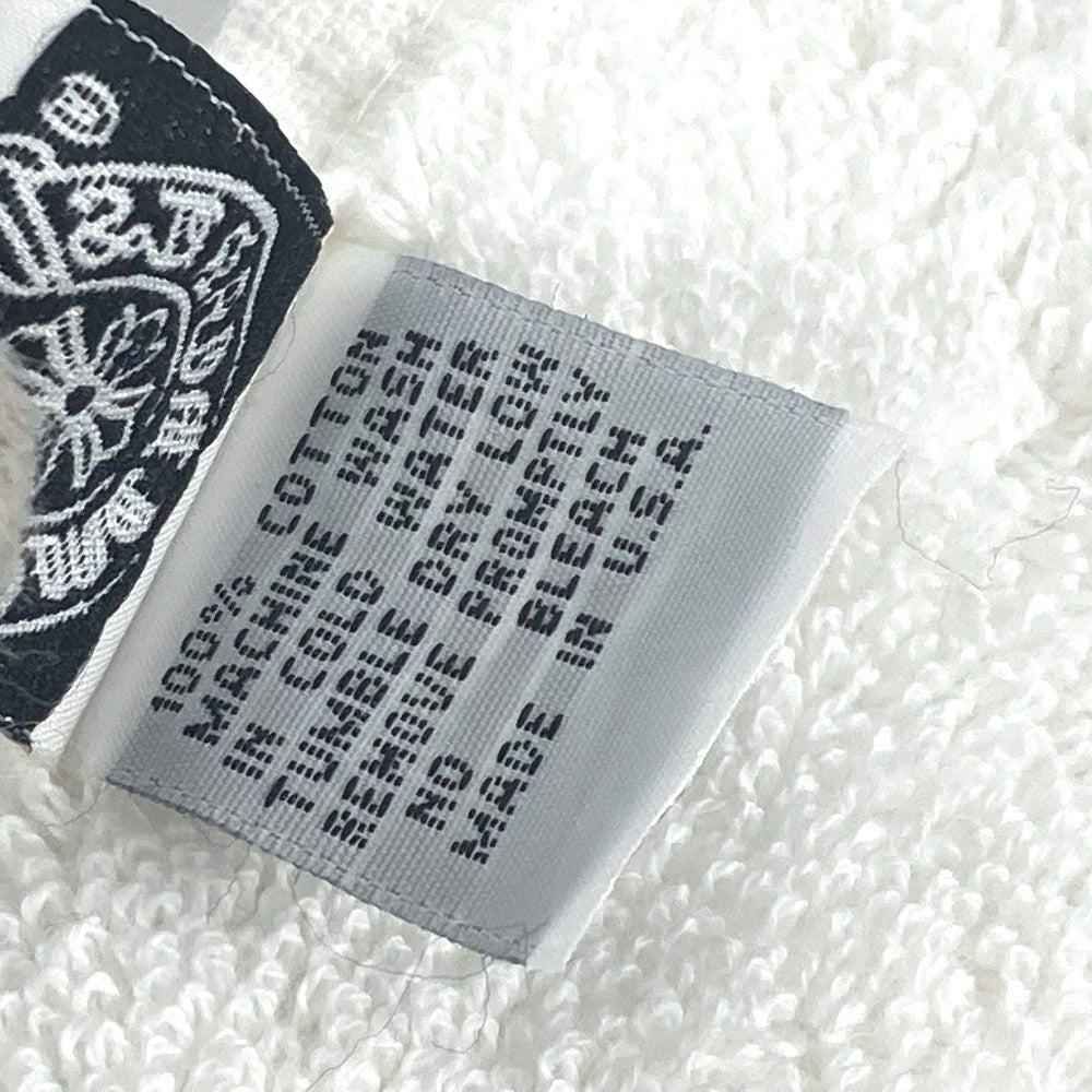 CHROME HEARTS ロゴ ビーチタオル バスタオル インテリア ひざかけ ブランケット タオル コットン ユニセックス ホワイト - brandshop-reference