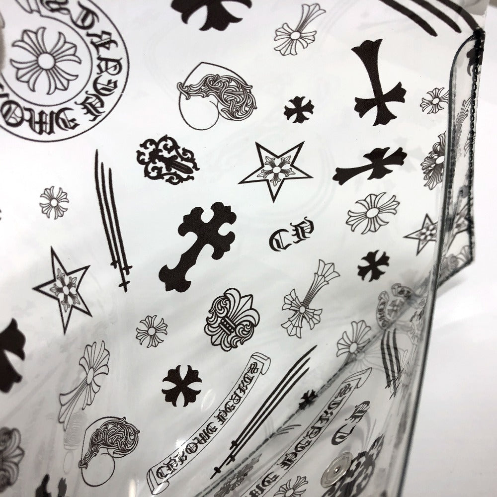 CHROME HEARTS Multi Cemetery Mini Clear Poach マルチセメタリー ミニクリアポーチ フラット ポーチ ビニール ユニセックス ブラック