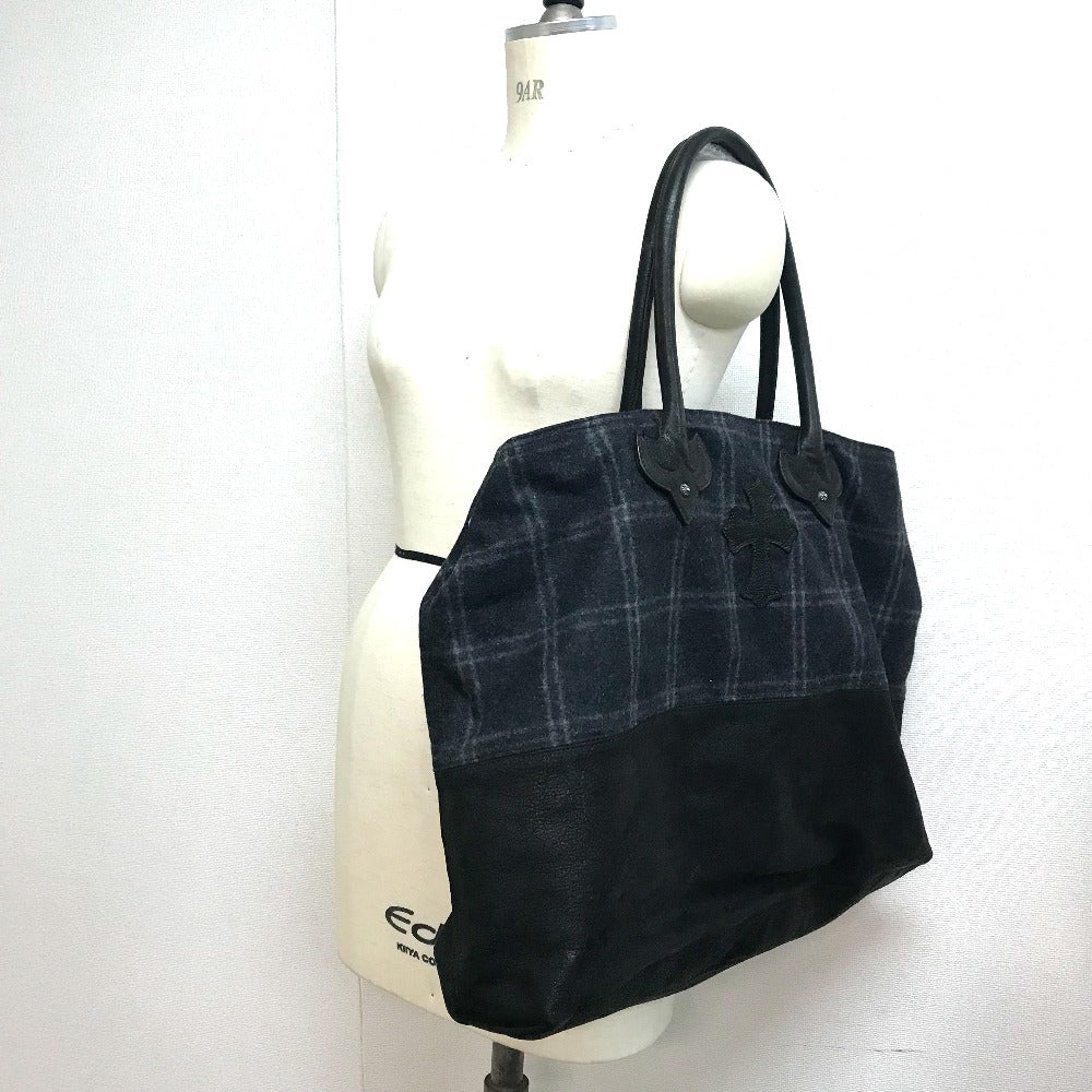 CHROME HEARTS カバン ショルダーバッグ 肩掛け チェック クロス ...